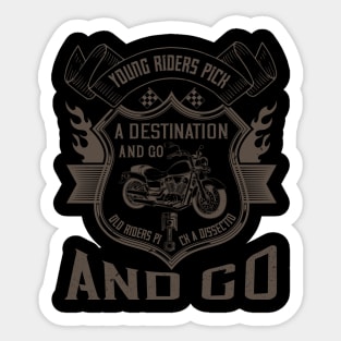 Young riders Sticker